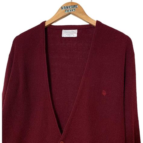 dior cardigan mens